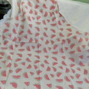 Pretty kitchen apron with a watermelon design